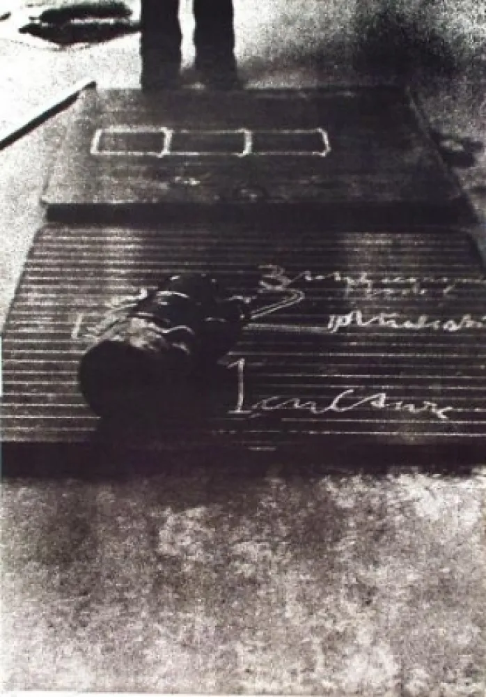 Siebdruck Beuys - Im Kopf und im Topf