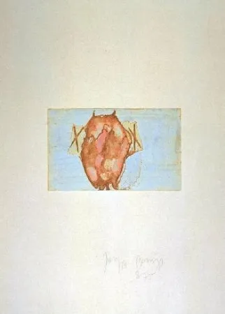 Radierung Und Aquatinta Beuys - Schamanentrommel