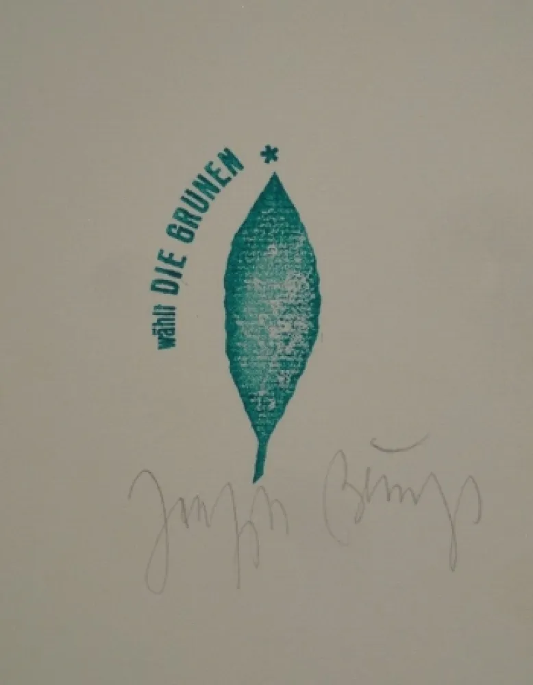 Keine Technische Beuys - “wählt die Grünen“