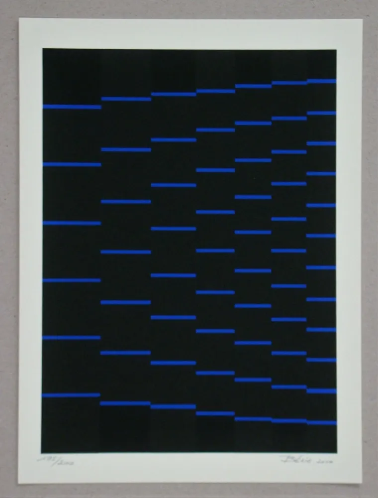 Siebdruck Bézie - Composition