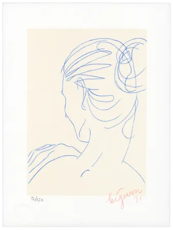 Lithographie Bigum - Sans titre