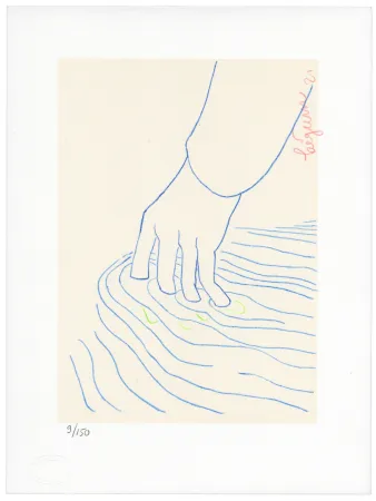 Lithographie Bigum - Sans titre