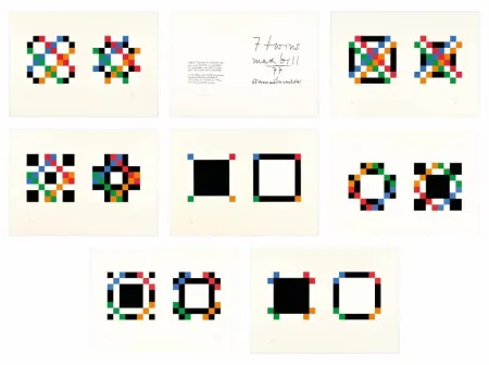 Siebdruck Bill - 7 twins - Complete portfolio