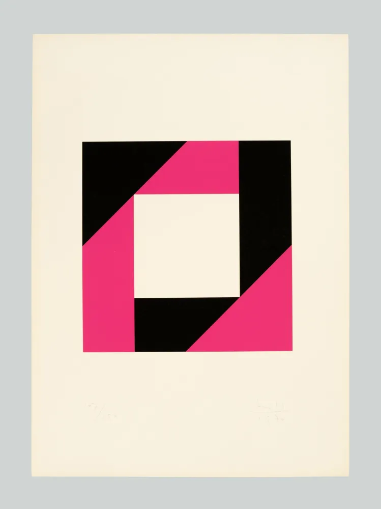 Siebdruck Bill - Composition