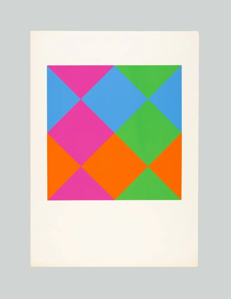 Siebdruck Bill - Composition