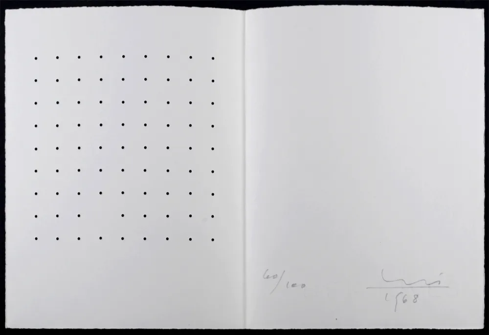 Keine Technische Bill - Composition, 1968 - Hand-signed!