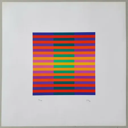 Siebdruck Bill - Composition