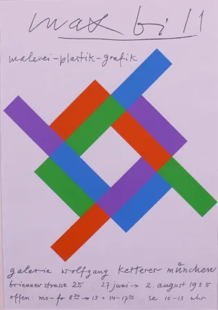 Plakat Bill - MALEREI - PLASTIK - GRAFIK