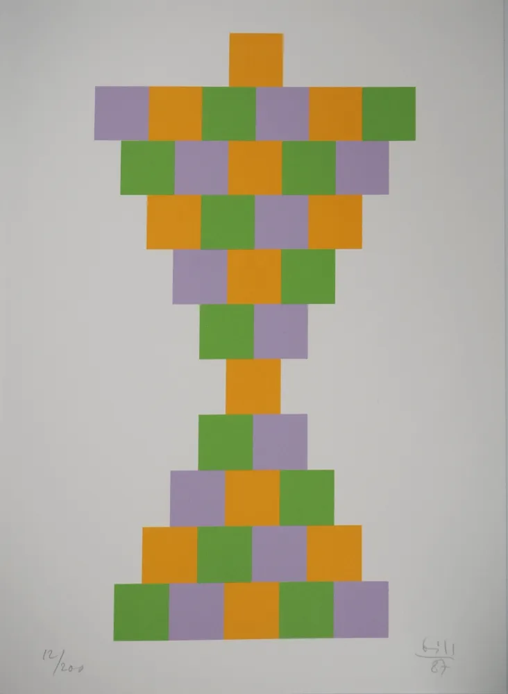 Siebdruck Bill - Sablier