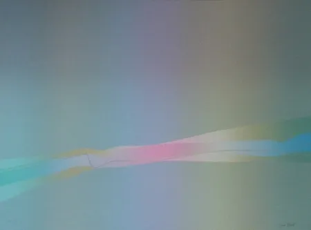 Lithographie Bird - Spectre lumière 2