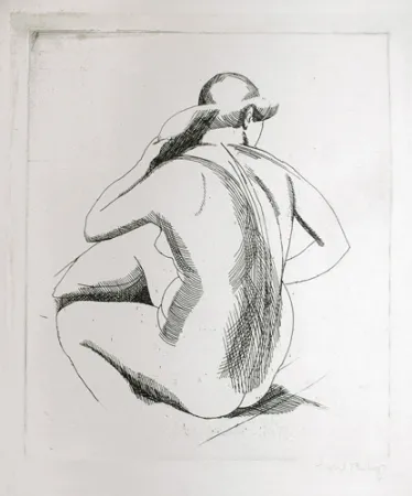 Stich Bishop - Isabel Bishop.  Eight Etchings, 1925-1931.