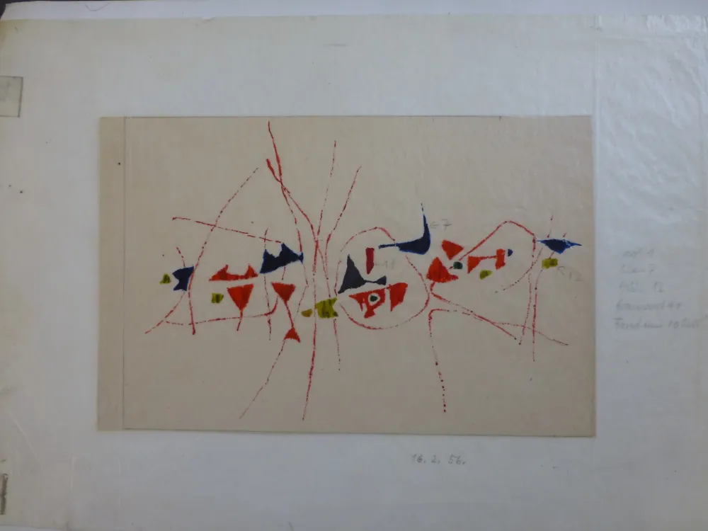 Keine Technische Bissier - Projet de tapis 