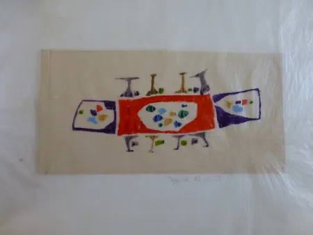 Keine Technische Bissier - Projet de tapisserie 