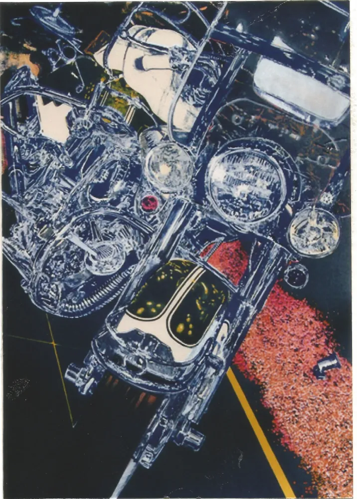 Siebdruck Blackwell - Harley Davidson