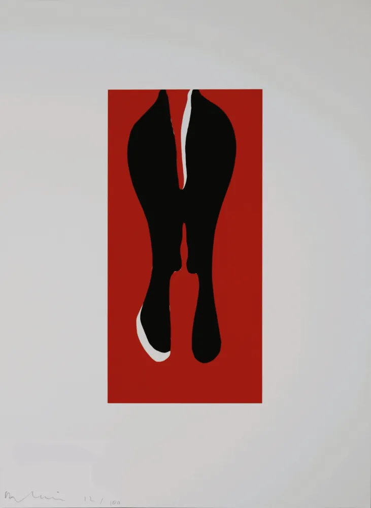 Lithographie Blais - Composition, 1995 - Hand-signed!