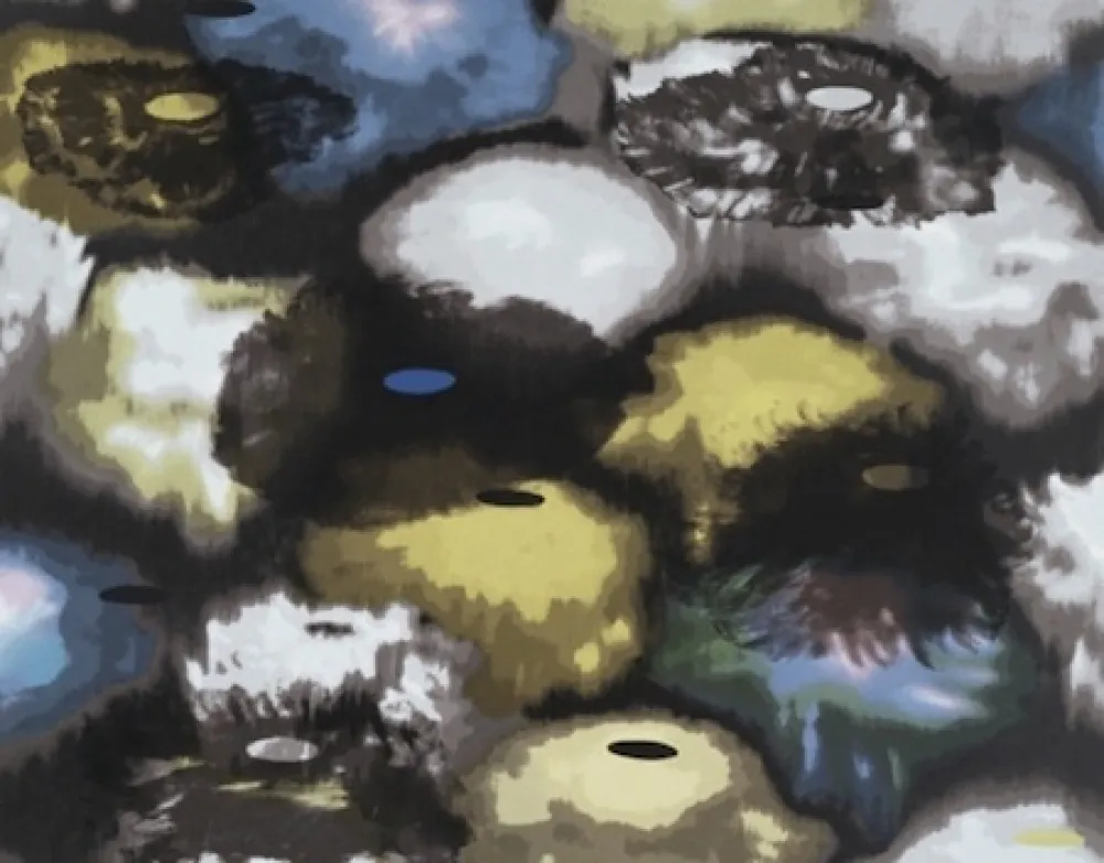 Siebdruck Bleckner - Dream and Do I