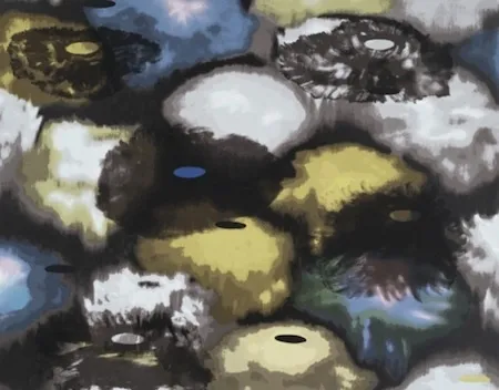 Siebdruck Bleckner - Dream and Do I