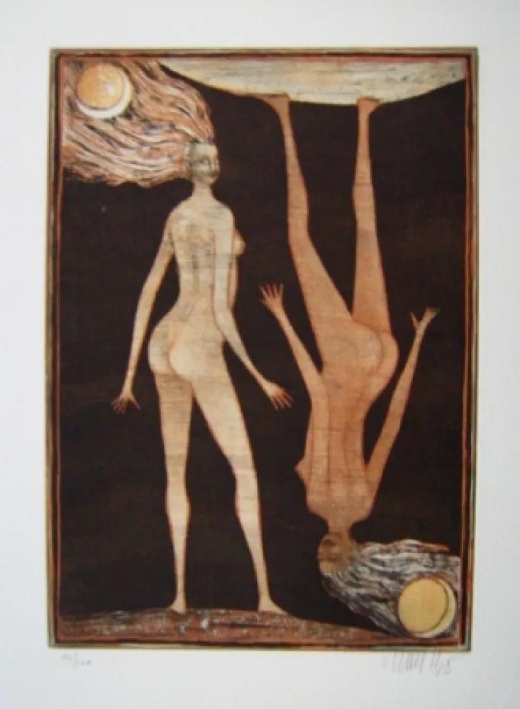 Radierung Bo - Kaellingedigte 1 