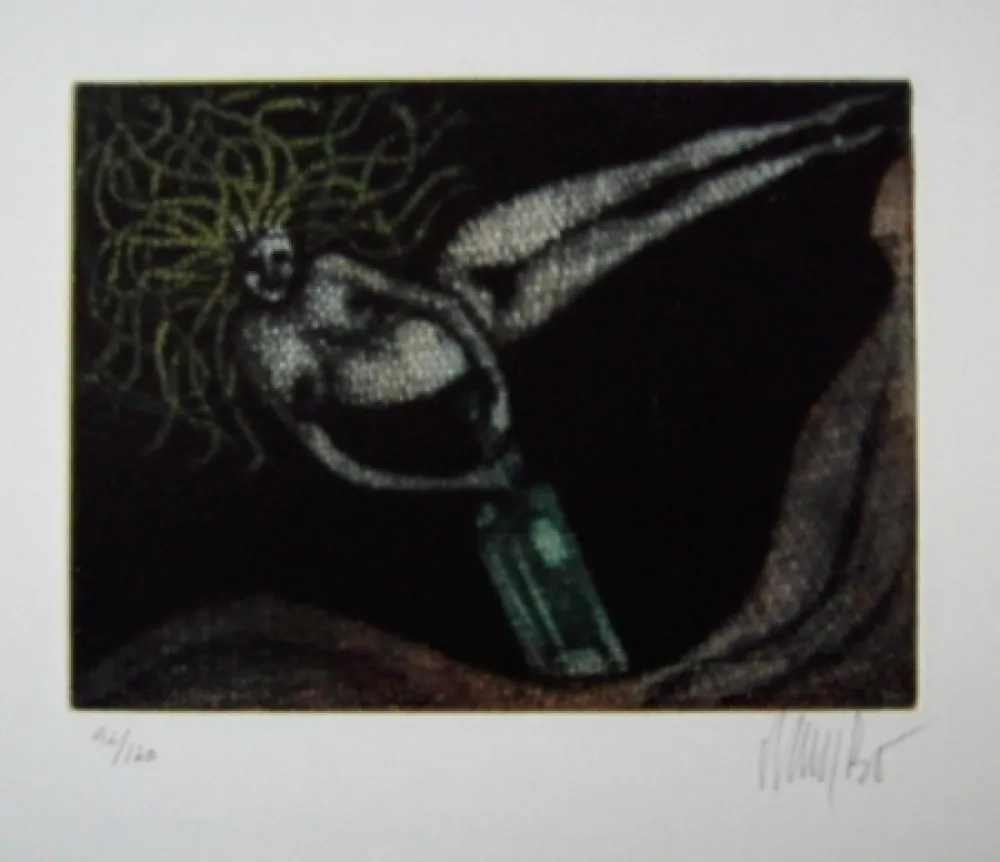 Radierung Bo - Kaellingedigte 7