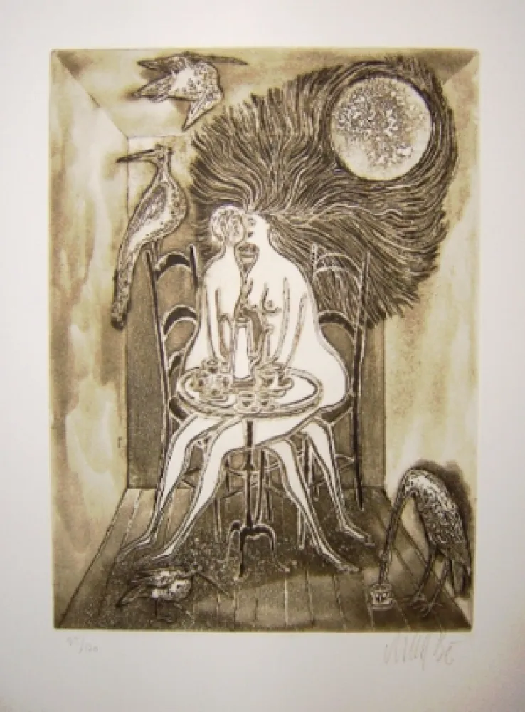 Radierung Bo - Kaellingedigte 8