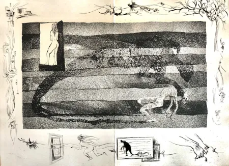 Radierung Bo - Le Meneur d'ombres