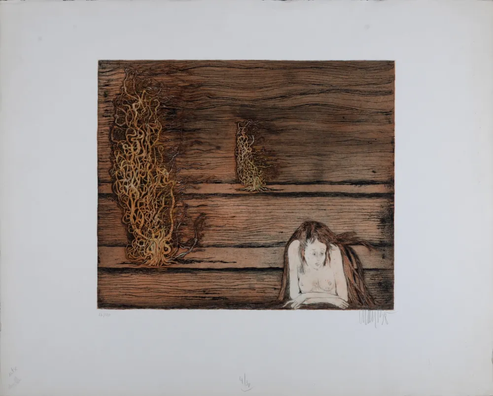 Stich Bo - Le vent se lève, 1968 - Hand-signed !