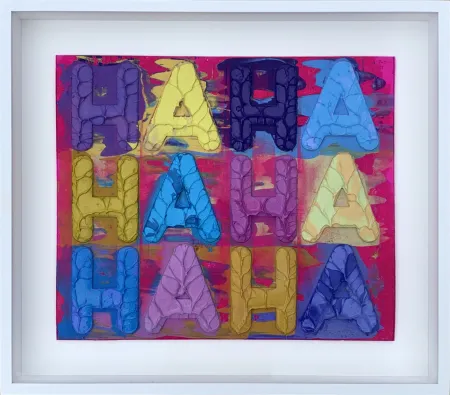 Monotypie Bochner - Ha Ha Ha