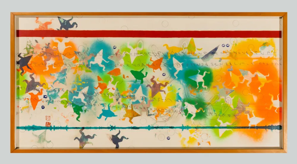 Siebdruck Boetti - Rane