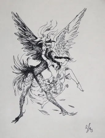 Stich Bonabel - Louis-Ferdinand Céline - Gravure Originale 