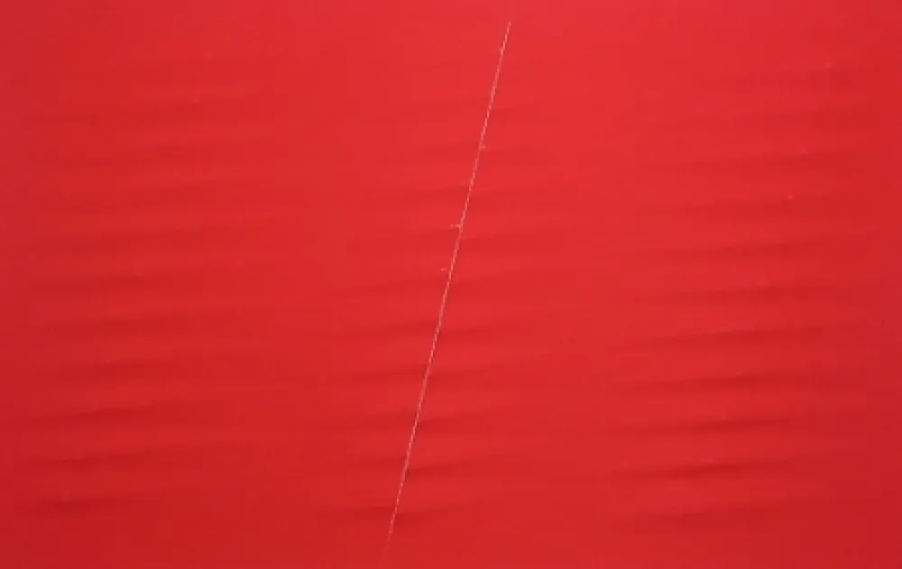 Siebdruck Bonalumi - Rosso 1999