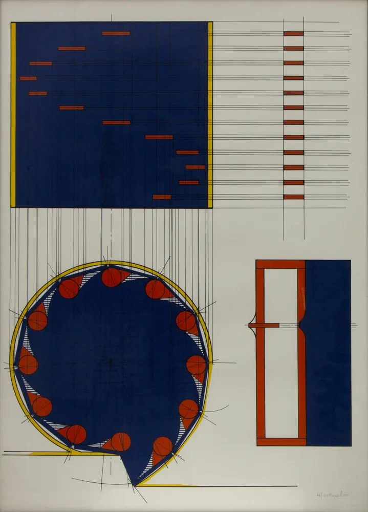 Siebdruck Bonalumi - SENZA TITOLO