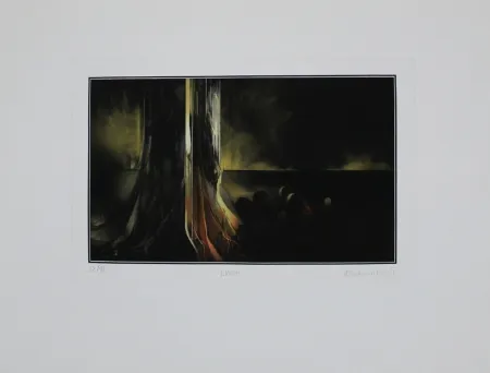 Radierung Und Aquatinta Bongibault - Nagas