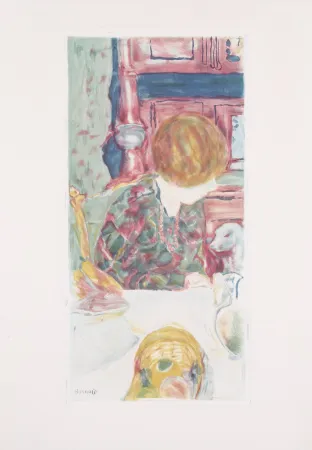 Aquatinta Bonnard - La Femme au chien