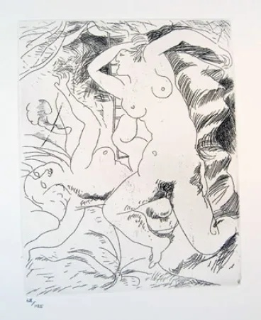 Radierung Bores - Carpeta