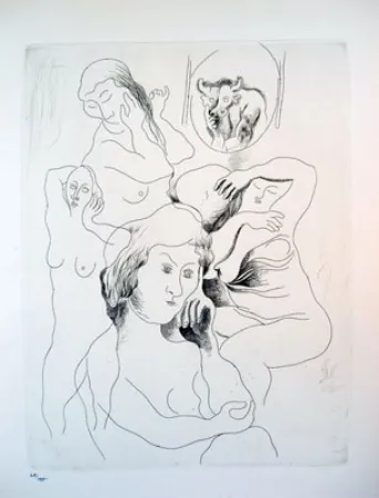 Radierung Bores - Carpeta