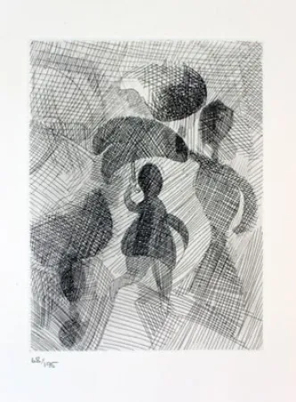 Radierung Bores - Carpeta