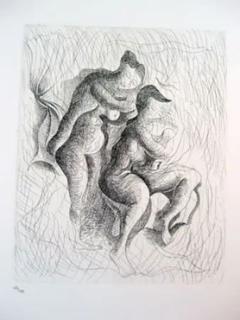 Radierung Bores - Carpeta