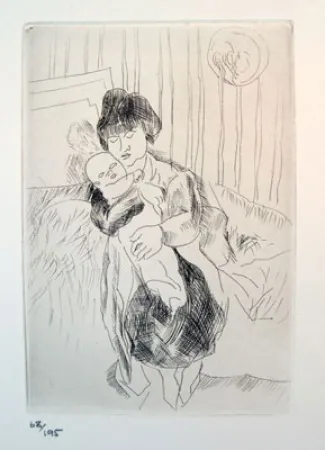 Radierung Bores - Carpeta