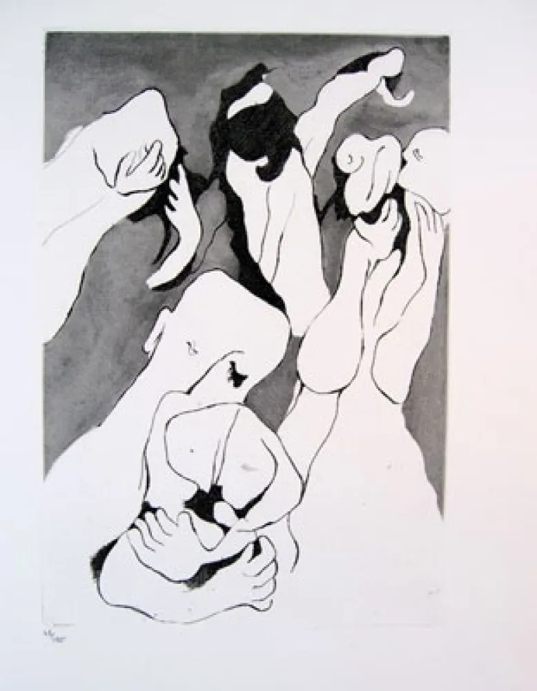 Radierung Bores - Carpeta