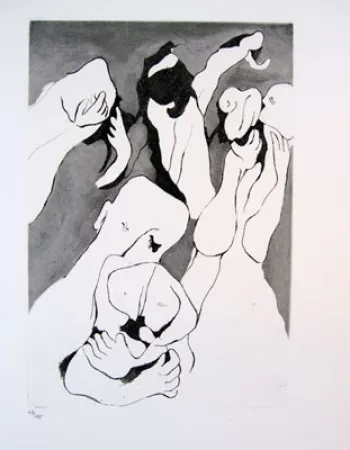 Radierung Bores - Carpeta