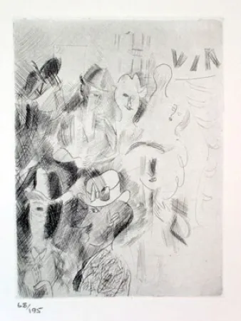 Radierung Bores - Carpeta