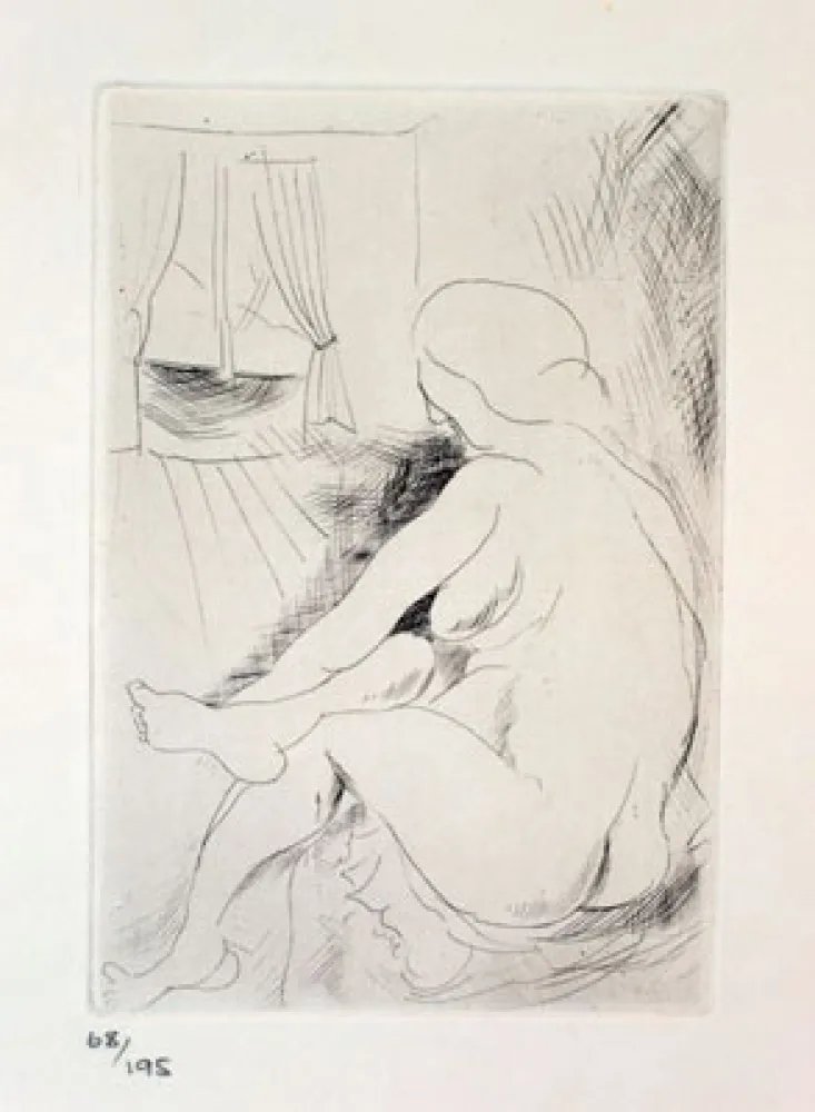 Radierung Bores - Carpeta