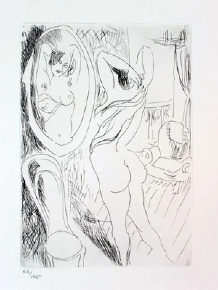 Radierung Bores - Carpeta