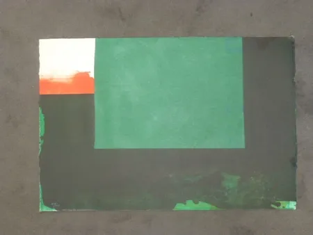 Radierung Borrell Palazón - Hommage à Joan Prats