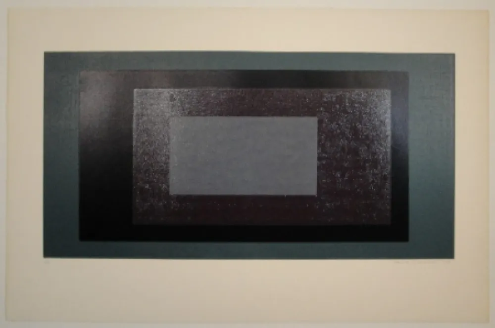 Holzschnitt Bosshard - Holztafeldruck (vierfarbig). 