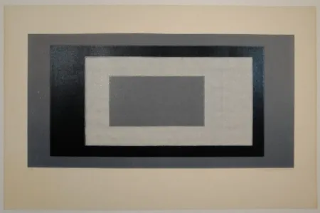 Holzschnitt Bosshard - Holztafeldruck (vierfarbig). 