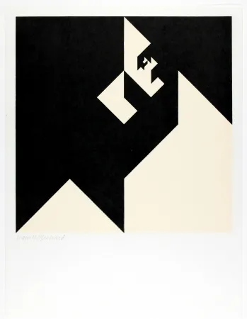 Holzschnitt Bosshard - Variation 10