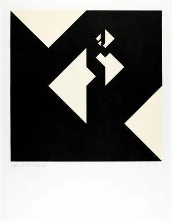 Holzschnitt Bosshard - Variation 12