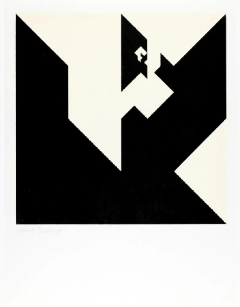 Holzschnitt Bosshard - Variation 8