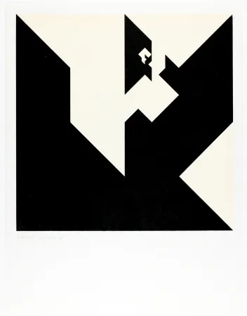 Holzschnitt Bosshard - Variation 8